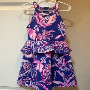 Lilly Pulitzer Girls Caesara Dress Wild Within
